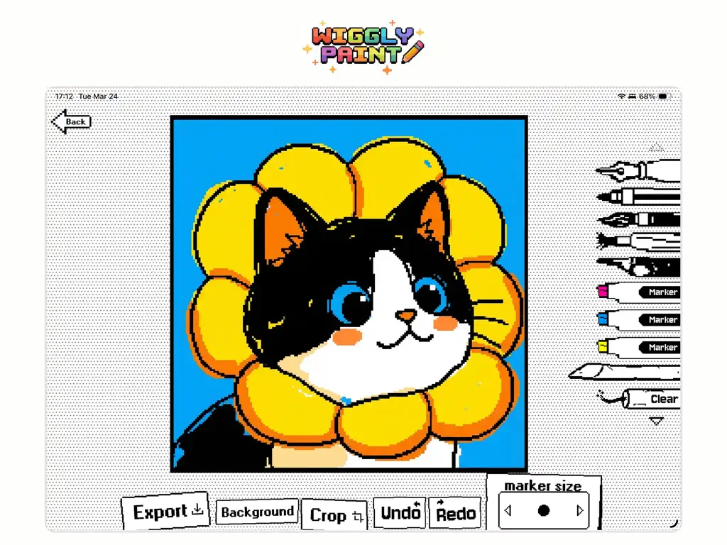WigglyPaint App for iPhone, iPad and Android — iPad